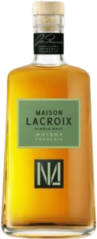 37,95 € Envio grátis | Whisky Single Malt Maison Lacroix Garrafa Medium 50 cl