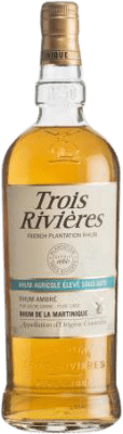 Ron Trois Rivieres Élevé sous Bois Ambre — Ámbar, Agricole — Agrícola 1 L