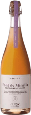 Colet Font de Minella Xarel·lo Vermell Brut Nature Penedès Klassisch 75 cl