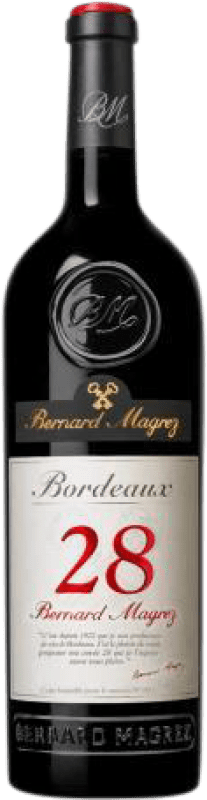 10,95 € Envoi gratuit | Vin Rouge Bernard Magrez 28 A.O.C. Bordeaux