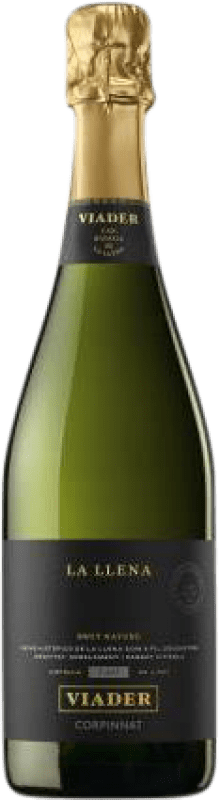 27,95 € | White Sparkling Wine Viader La Llena Brut Nature Vino de Finca — Estate Wine Reserve — Aged Corpinnat Catalonia Spain Macabeo, Xarel·lo 75 cl