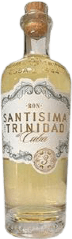 Envio grátis | Rum Santísima Trinidad Cuba Garrafinha Miniatura 5 cl