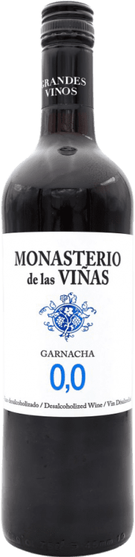 7,95 € | Vino Rosso Grandes Vinos Monasterio de las Viñas Spagna 75 cl 0.0 Zero Zero Senza Alcol