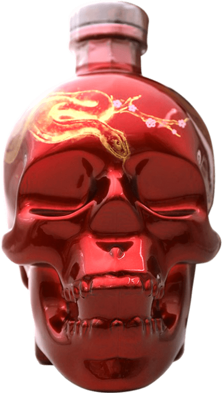 136,95 € Бесплатная доставка | Водка Brockmans Crystal Head Lunar New Year Ограниченный выпуск