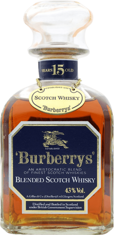 送料無料 | ブレンデッドウイスキー Burberrys イギリス 15 年 70 cl
