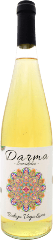 7,95 € Free Shipping | White Wine Darma Semiseco — Semi Dry