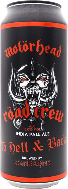 7,95 € | ビール Motörhead Road Crew to Hell & Back IPA — India Pale Ale スウェーデン ミディアム缶 50 cl