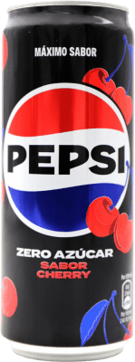 2,95 € Free Shipping | Soft Drinks Pepsi Zero Sugar Free Can 33 cl Cherry