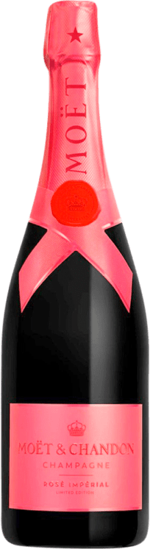 61,95 € | Rosé Sekt Moët & Chandon EOY End of Year Pink — Rosé, Limitierte Edition, Impérial A.O.C. Champagne Champagner Frankreich Pinot Noir — Spätburgunder, Chardonnay, Pinot Meunier — Schwarzriesling 75 cl