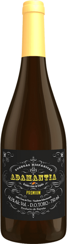 Envio grátis | Vinho Tinto Adamantia Seco Premium D.O. Toro Castela e Leão Espanha Tempranillo 75 cl