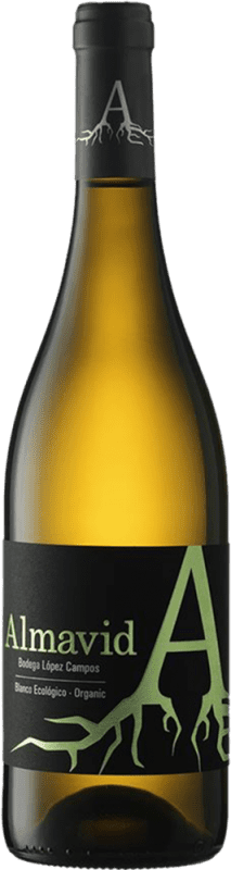 Envío gratis | Vino Blanco Almavid Seco Castilla la Mancha España Mencía, Airén, Malvar Bio — Biológico 75 cl Vegano