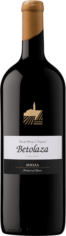 Envoi gratuit | Vin Rouge Betolaza Seco — Sec Crianza D.O.Ca. Rioja La Rioja Espagne Tempranillo Bouteille Magnum 1,5 L