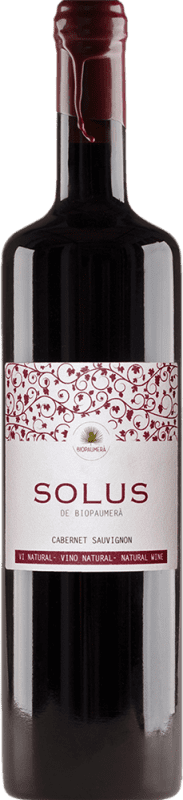 Envío gratis | Vino Tinto Biopaumerà Solus Seco Cataluña España Cabernet Sauvignon Bio — Biológico 75 cl Vegano