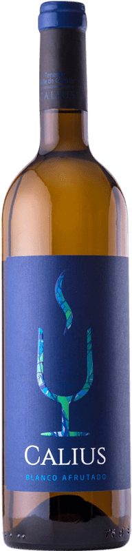 Envío gratis | Vino Blanco Cándido Hernández Pío Calius Semiseco D.O. Valle del Güímar Islas Canarias España Malvasía, Godello, Moscatel 75 cl Fruity — Afrutado