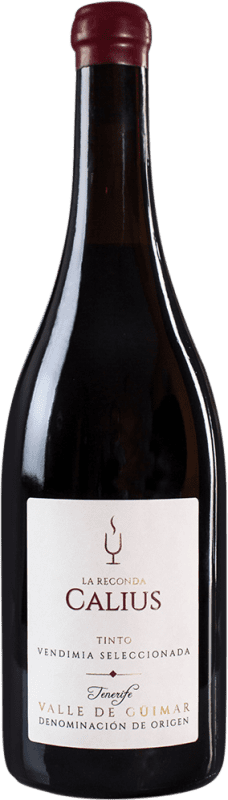 Free Shipping | Red Wine Cándido Hernández Pío Calius Seco — Dry VS Vendimia Seleccionada — Selected Harvest D.O. Valle del Güímar Canary Islands Spain Syrah — Shiraz, Tintilla de Rota 75 cl