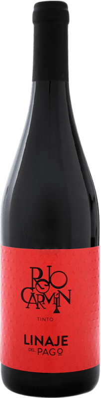 Envío gratis | Vino Tinto Linaje del Pago Rojo Carmín Seco Joven D.O. Tacoronte-Acentejo Islas Canarias España Listán 75 cl