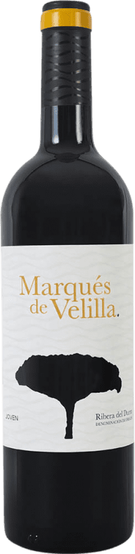 Envío gratis | Vino Tinto Grandes Bodegas Marqués de Velilla Seco Joven D.O. Ribera del Duero Castilla y León España Tempranillo 75 cl