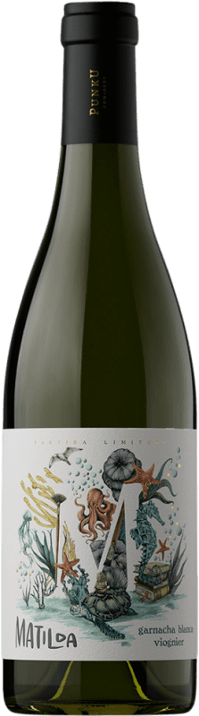 Envoi gratuit | Vin Blanc Punku Matilda Seco — Sec D.O. Terra Alta Catalogne Espagne Garnacha — Grenache, Viognier 75 cl