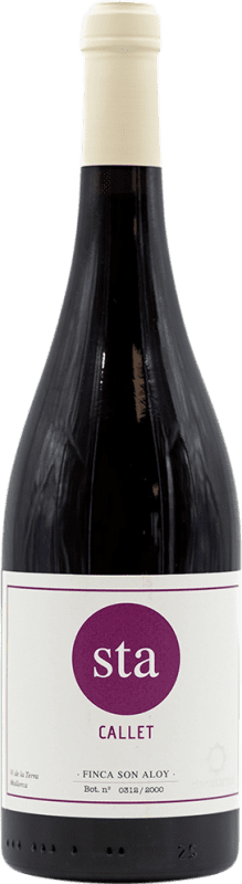 18,95 € | Rotwein Santa Catarina Sta Son Aloy Seco — Trocken Vino de Finca — Weingutwein I.G.P. Vi de la Terra de Mallorca Balearen Spanien Callet 75 cl