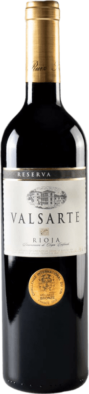 Envio grátis | Vinho Tinto Solana de Ramírez Ruiz Valsarte Seco Reserva D.O.Ca. Rioja La Rioja Espanha Tempranillo 75 cl