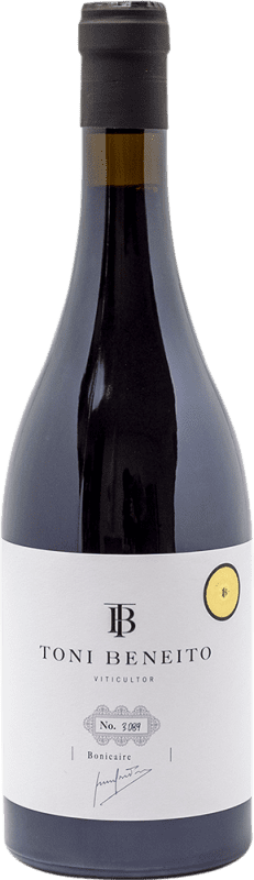 Envío gratis | Vino Tinto Toni Beneito Bonicaire Seco D.O. Valencia Comunidad Valenciana España Trepat 75 cl Vegano