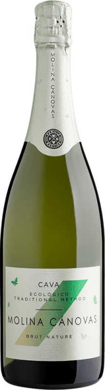 10,95 € | 白起泡酒 Alceño Molina Cánovas Brut Nature — 天然干型起泡酒 D.O. Cava 加泰罗尼亚 西班牙 Macabeo — 马卡贝奥, Chardonnay — 莎当妮 Eco — 生态 有机 天然 75 cl