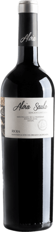 Kostenloser Versand | Rotwein Alvia Sauló Seco — Trocken Jung D.O.Ca. Rioja La Rioja Spanien Tempranillo 75 cl Vegan