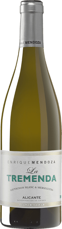 13,95 € | Vin Blanc Enrique Mendoza La Tremenda Sauvignon Blanc & Merseguera Seco — Sec D.O. Alicante Communauté valencienne Espagne Merseguera, Sauvignon 75 cl Végan