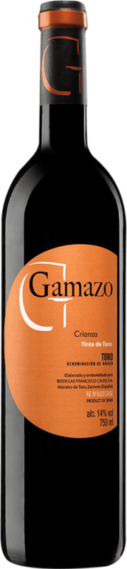 Free Shipping | Red Wine Francisco Casas Gamazo Seco — Dry Crianza — Aged D.O. Toro Castilla y León Spain Tempranillo 75 cl