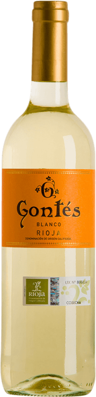 15,95 € Kostenloser Versand | Weißwein González Teso Gontes Seco — Trocken Sobre Lías — Auf der Hefe D.O.Ca. Rioja Vegan