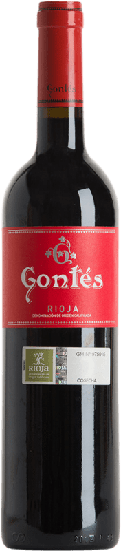 17,95 € Free Shipping | Red Wine González Teso Gontes Seco — Dry Oak D.O.Ca. Rioja Vegan