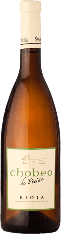 12,95 € | Vinho Branco Hermanos Peciña Chobeo Seco D.O.Ca. Rioja La Rioja Espanha Macabeo 75 cl Vegano