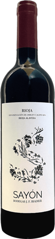 Kostenloser Versand | Rotwein J.F. Iradier Sayón Seco — Trocken Jung D.O.Ca. Rioja La Rioja Spanien Tempranillo 75 cl