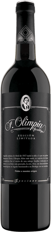 Envio grátis | Vinho Tinto Olimpia Seco Edição Limitada Crianza D.O. Navarra Navarra Espanha Garnacha — Grenache 75 cl
