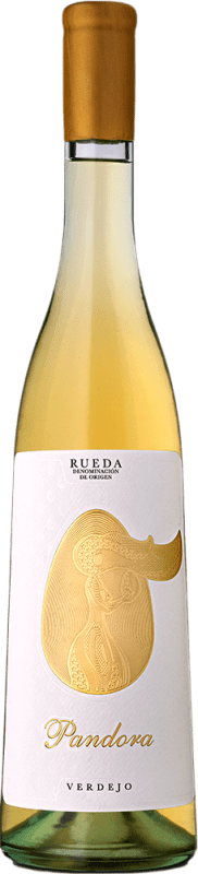 Kostenloser Versand | Weißwein Pandora Ovo Seco — Trocken D.O. Rueda Kastilien und León Spanien Verdejo 75 cl
