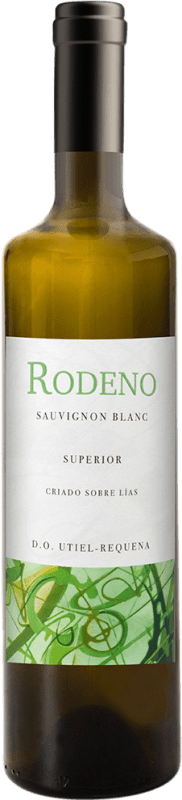 Kostenloser Versand | Weißwein Rodeno Seco — Trocken Superior, Sobre Lías — Auf der Hefe D.O. Utiel-Requena Valencianische Gemeinschaft Spanien Sauvignon 75 cl Vegan