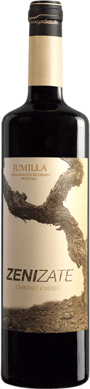 Envío gratis | Vino Tinto Salzillo Zenizate Seco D.O. Jumilla Región de Murcia España Cabernet Sauvignon 75 cl