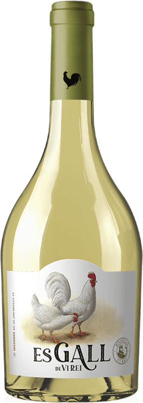 Envoi gratuit | Vin Blanc Vi Rei Es Gall Seco — Sec I.G.P. Vi de la Terra de Mallorca Îles Baléares Espagne Malvasía — Malvoisie, Sauvignon, Premsal, Giró 75 cl Végan