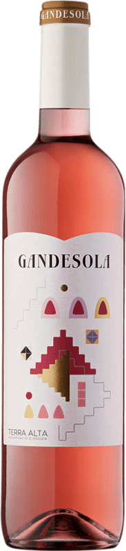 Envío gratis | Vino Rosado Gandesa Gandesola Seco D.O. Terra Alta Cataluña España Garnacha Bio — Biológico 75 cl