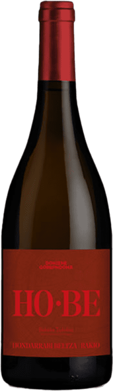55,95 € | Vino Rosso Doniene Gorrondona HOBE Seco — Secco D.O. Bizkaiko Txakolina Paese Basco Spagna Hondarribi Beltza 75 cl Vegano