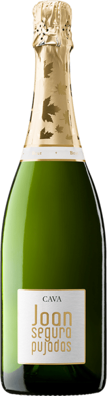 Envío gratis | Espumoso Blanco Joan Segura Pujadas D.O. Cava Cataluña España Macabeo, Xarel·lo, Parellada Bio — Biológico 75 cl Vegano