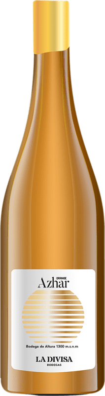 Free Shipping | Orange Wine La Divisa Azhar Seco — Dry Ánfora — Amphora Andalusia Spain Doradilla, Vijariego, Jaén Bio — Organic 75 cl Vegan