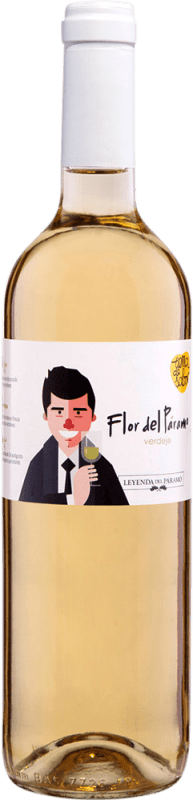 10,95 € 免费送货 | 白葡萄酒 Leyenda del Páramo Flor Seco — 干型 I.G.P. Vino de la Tierra de Castilla y León Vegan — 纯素