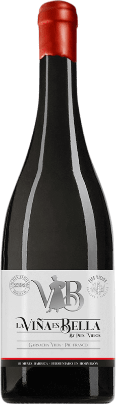 Envoi gratuit | Vin Rouge Pies Viejos La Viña es Bella Seco — Sec I.G.P. Vino de la Tierra de Castilla Castilla La Mancha Espagne Garnacha — Grenache 75 cl