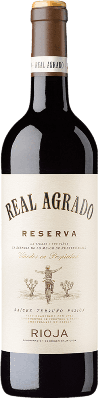Kostenloser Versand | Rotwein Real Agrado Seco — Trocken D.O.Ca. Rioja La Rioja Spanien 75 cl