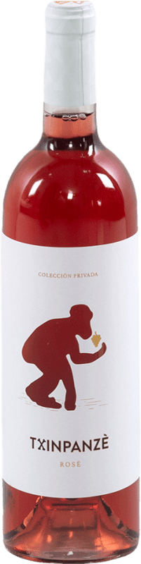 Free Shipping | Rosé Wine Txinpanzè Seco — Dry Rosé D.O. Vinos de Madrid Madrid's community Spain Garnacha — Grenache 75 cl
