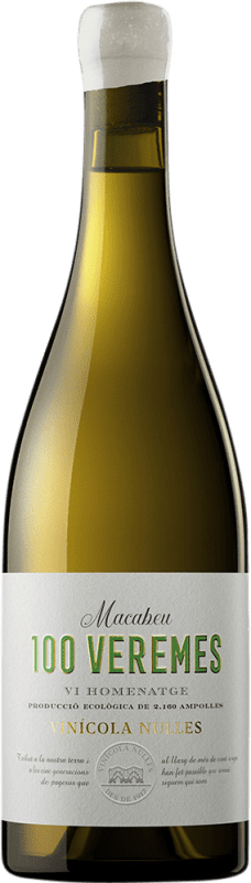 23,95 € 送料無料 | 白ワイン Nulles 100 Veremes Seco — 辛口 D.O. Tarragona Bio — Eco エコ ビオ オーガニック