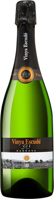 11,95 € | Espumoso Blanco Escudé Jordi Lluch 523 Extra Brut Reserva D.O. Cava Cataluña España Macabeo, Xarel·lo, Parellada Bio — Biológico 75 cl