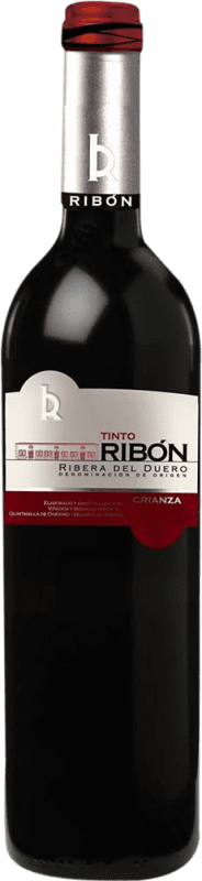 Envoi gratuit | Vin Rouge Ribón Seco — Sec Crianza D.O. Ribera del Duero Castille et Leon Espagne Tempranillo 75 cl