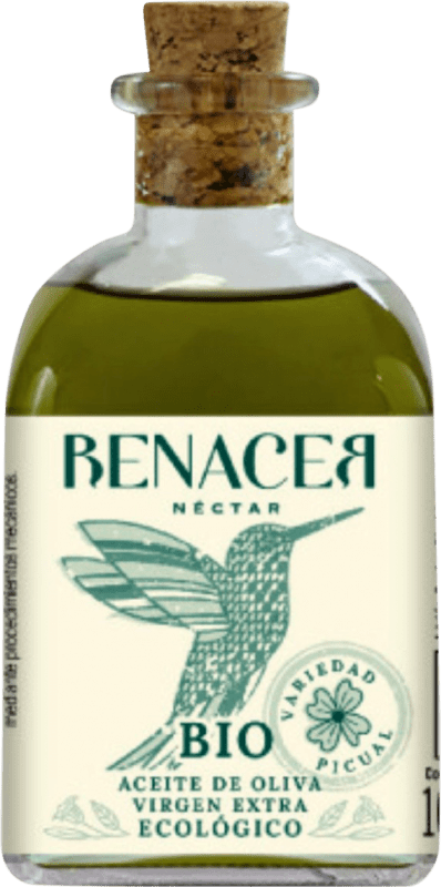 送料無料 | オリーブオイル Renacer Néctar Frasca — フラスカ, EVOO エキストラバージン Córdoba スペイン Picual — ピクアル Bio — Eco エコ ビオ オーガニック ミニチュアボトル 10 cl ガラス